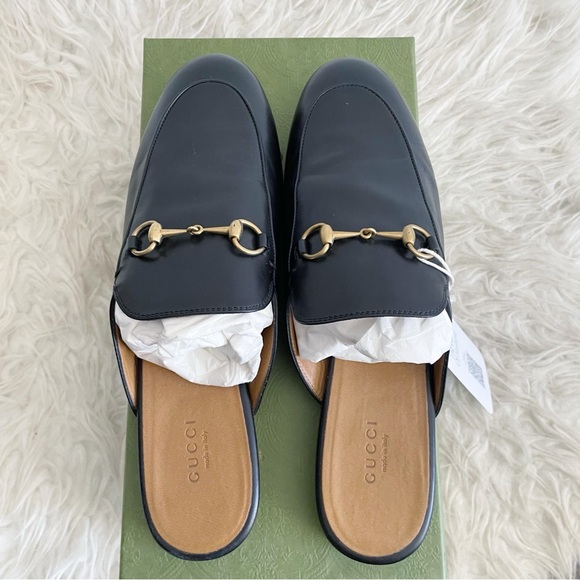 Gucci Princetown Horsebit Leather Slipper Mule Black
Size 40 - Picture 8 of 11